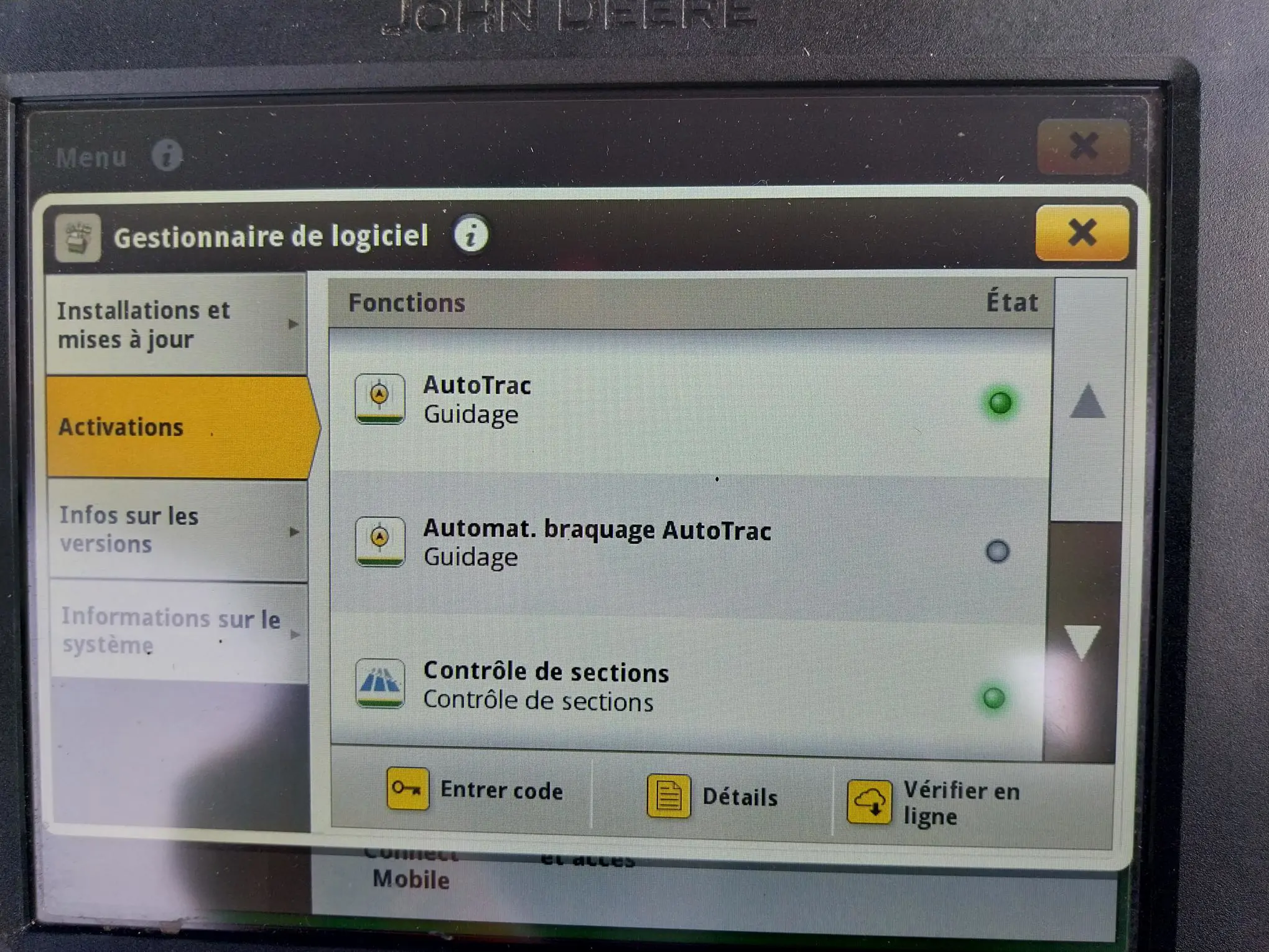 Image JOHN DEERE 6R140 PG+ 3ANS 2250H