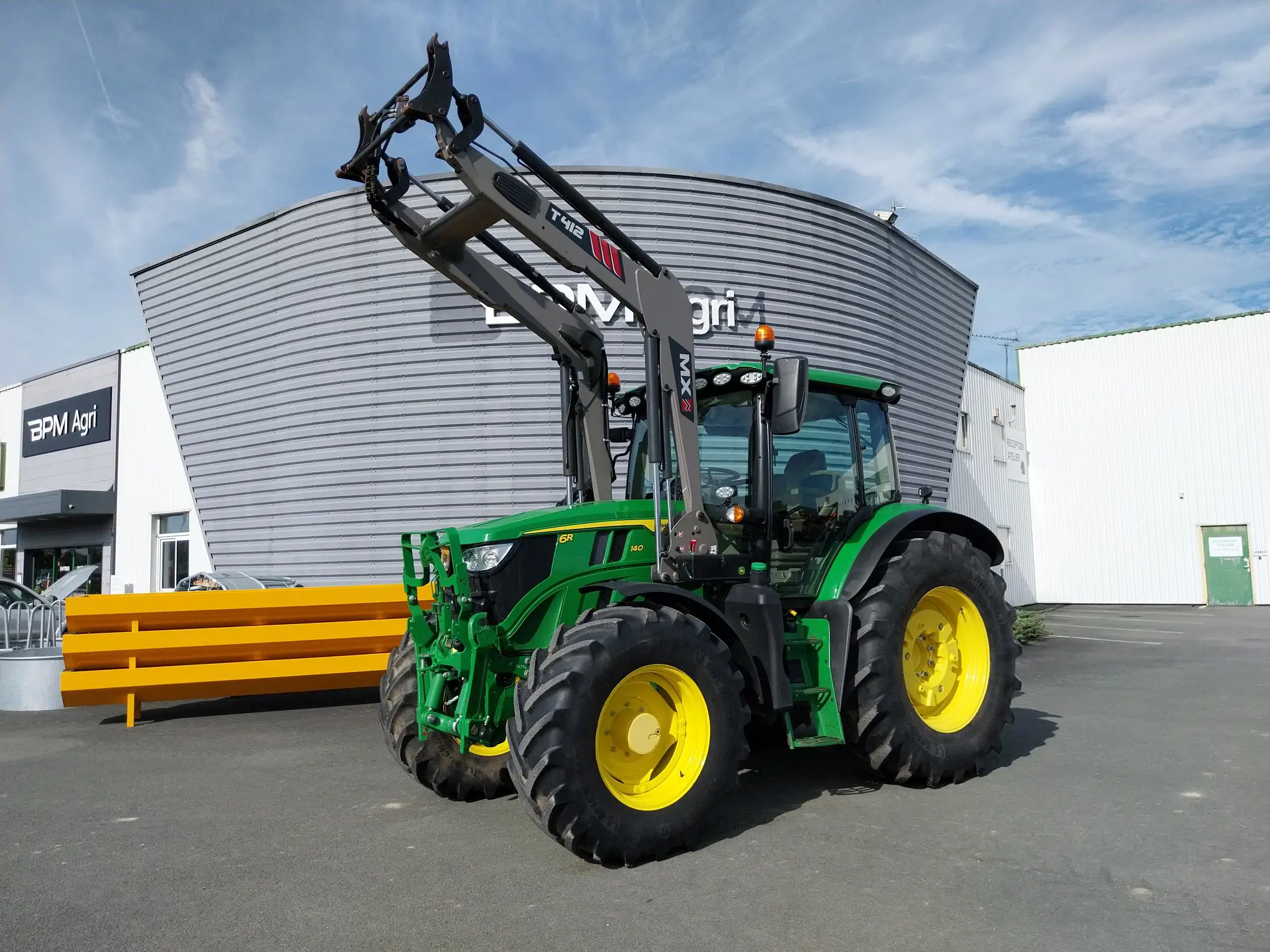 Image JOHN DEERE 6R140 PG+ 3ANS 2250H