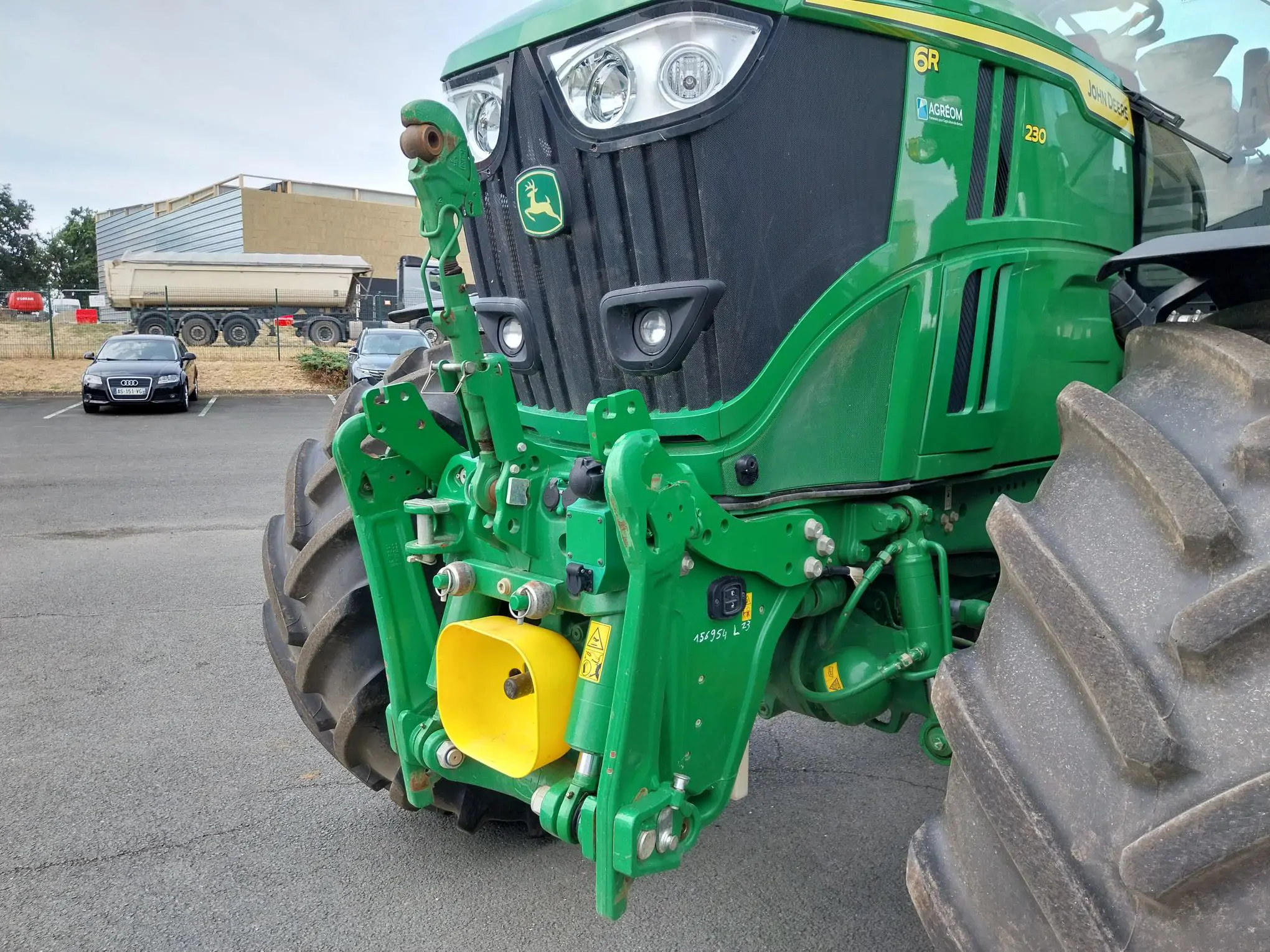Image JOHN DEERE 6R230 (4)PG+/CE 2 ANS 1500 H