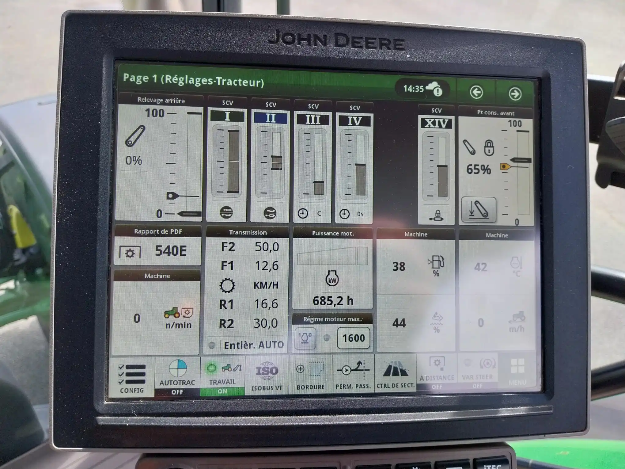 Image JOHN DEERE 6R155 PG+ 5ANS 2500H