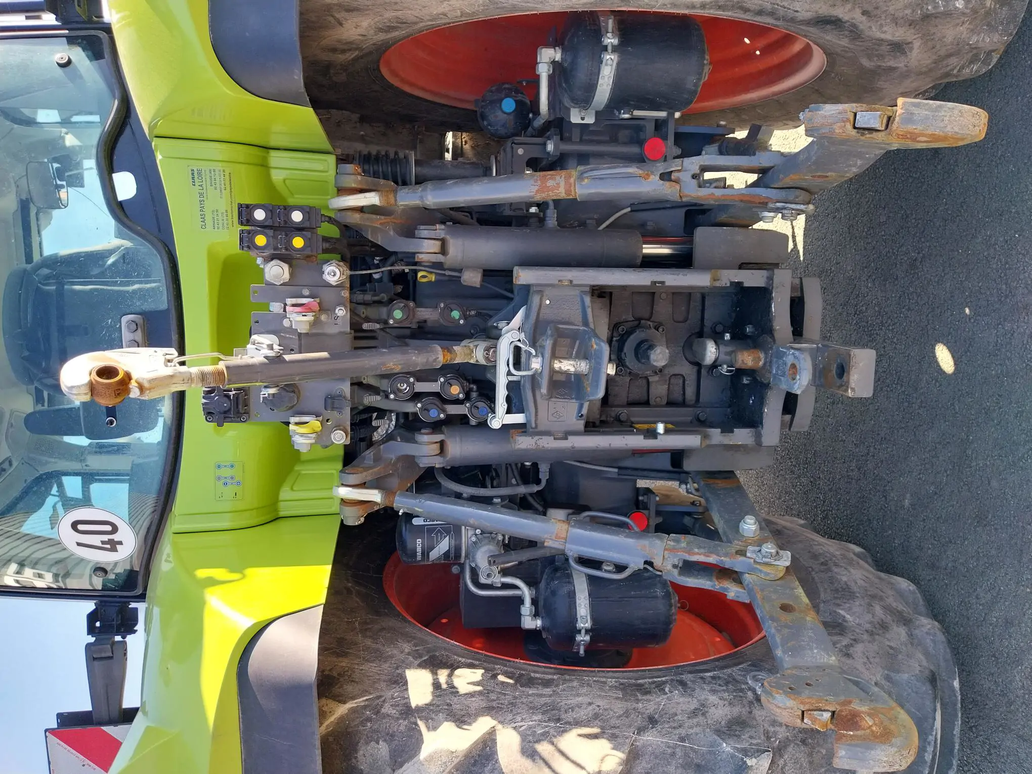 Image CLAAS TRACTEUR CLAAS ARION 630