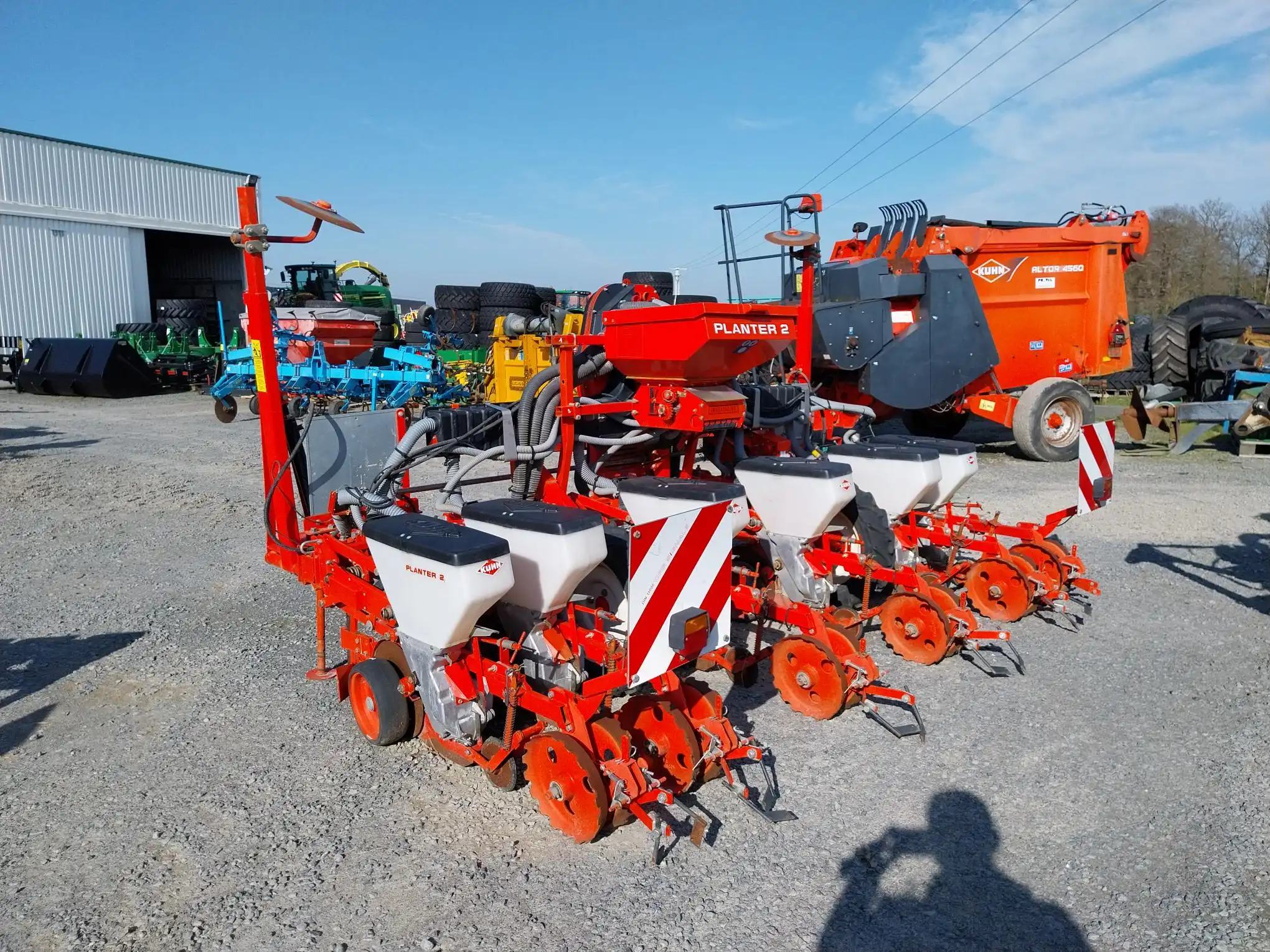 Photo KUHN PLANTER 2  6 RANGSTELESCOPIQUE