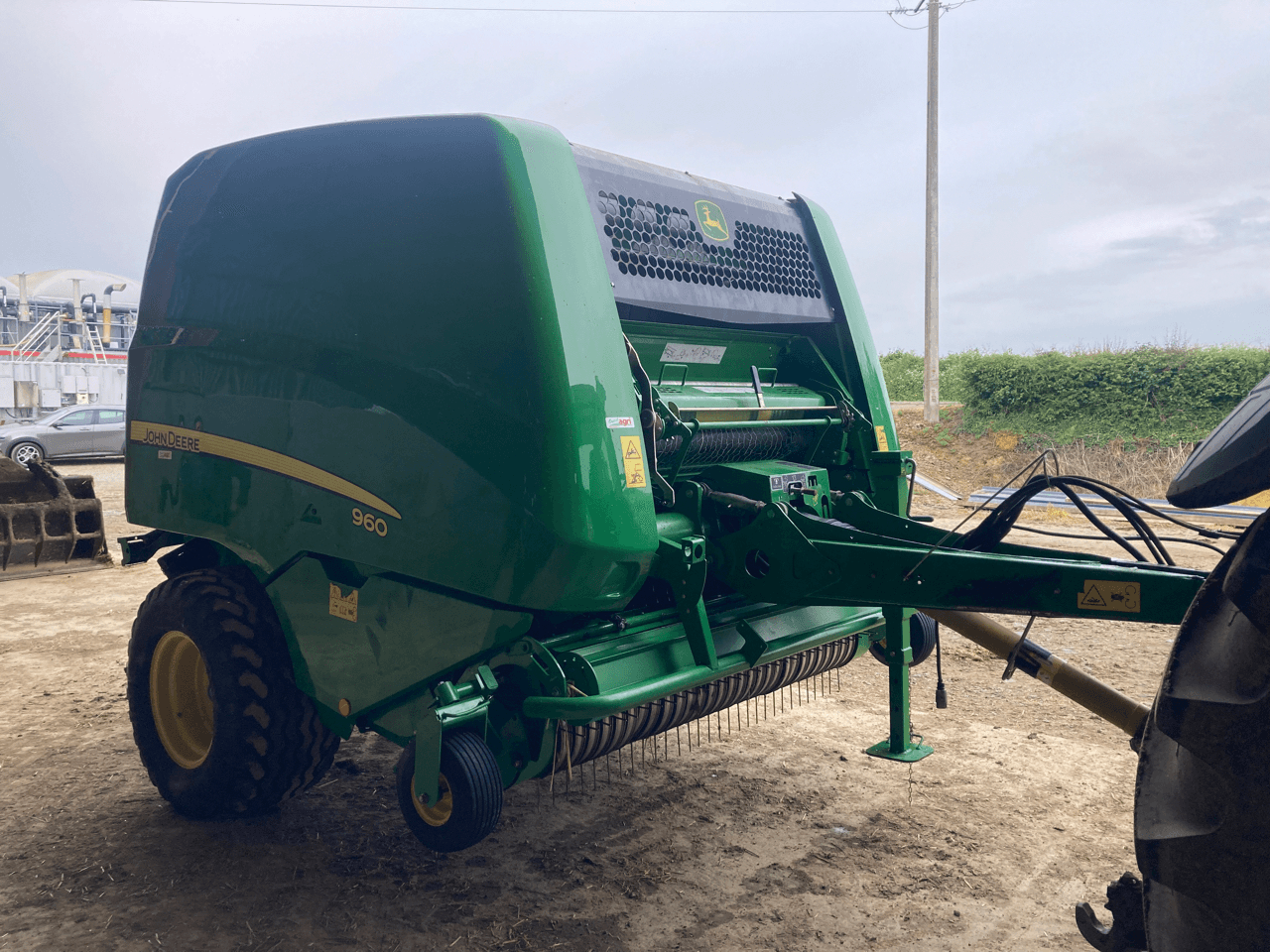 Photo JOHN DEERE ROUND BALLER 960 JD OCC