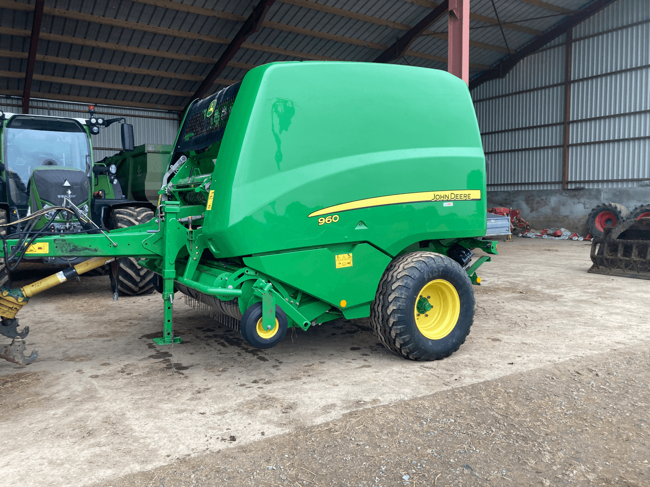 Image JOHN DEERE ROUND BALLER 960 JD OCC