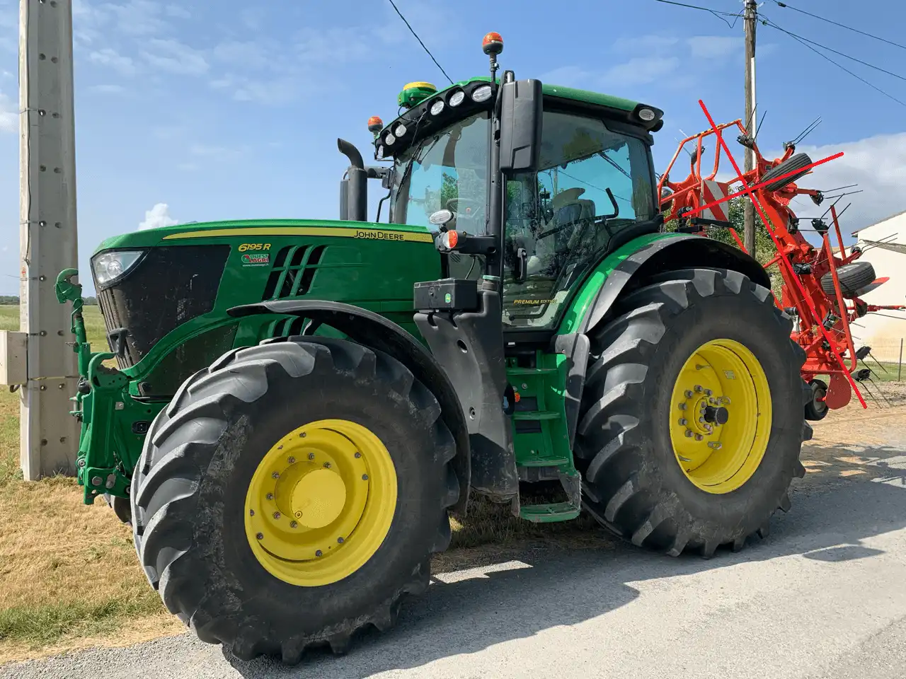 Image JOHN DEERE 6195R