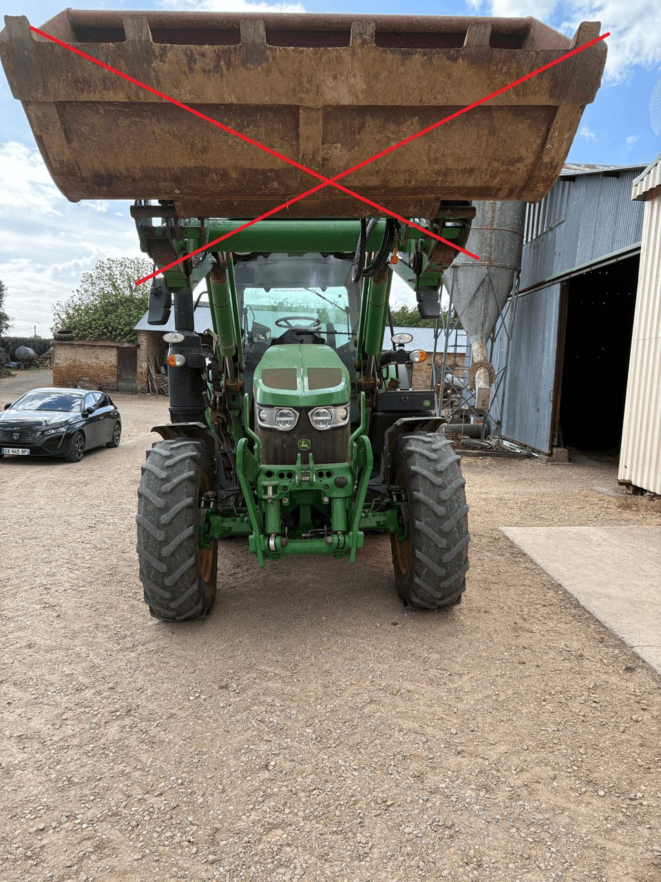 Image JOHN DEERE 6120M PG+ 3A 3000H PTF ECHU