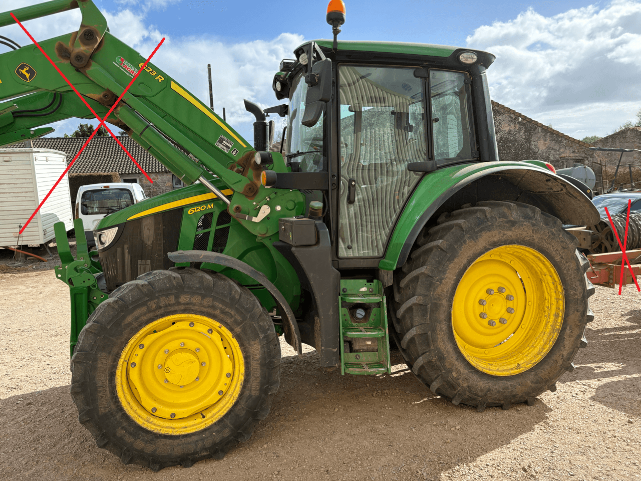 Image JOHN DEERE 6120M PG+ 3A 3000H PTF ECHU