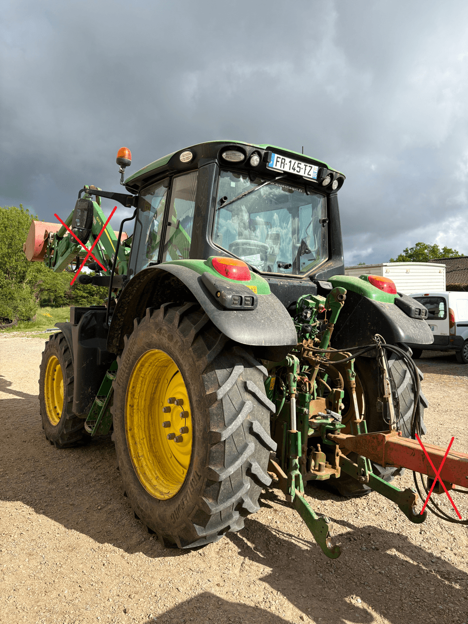 Image JOHN DEERE 6120M PG+ 3A 3000H PTF ECHU