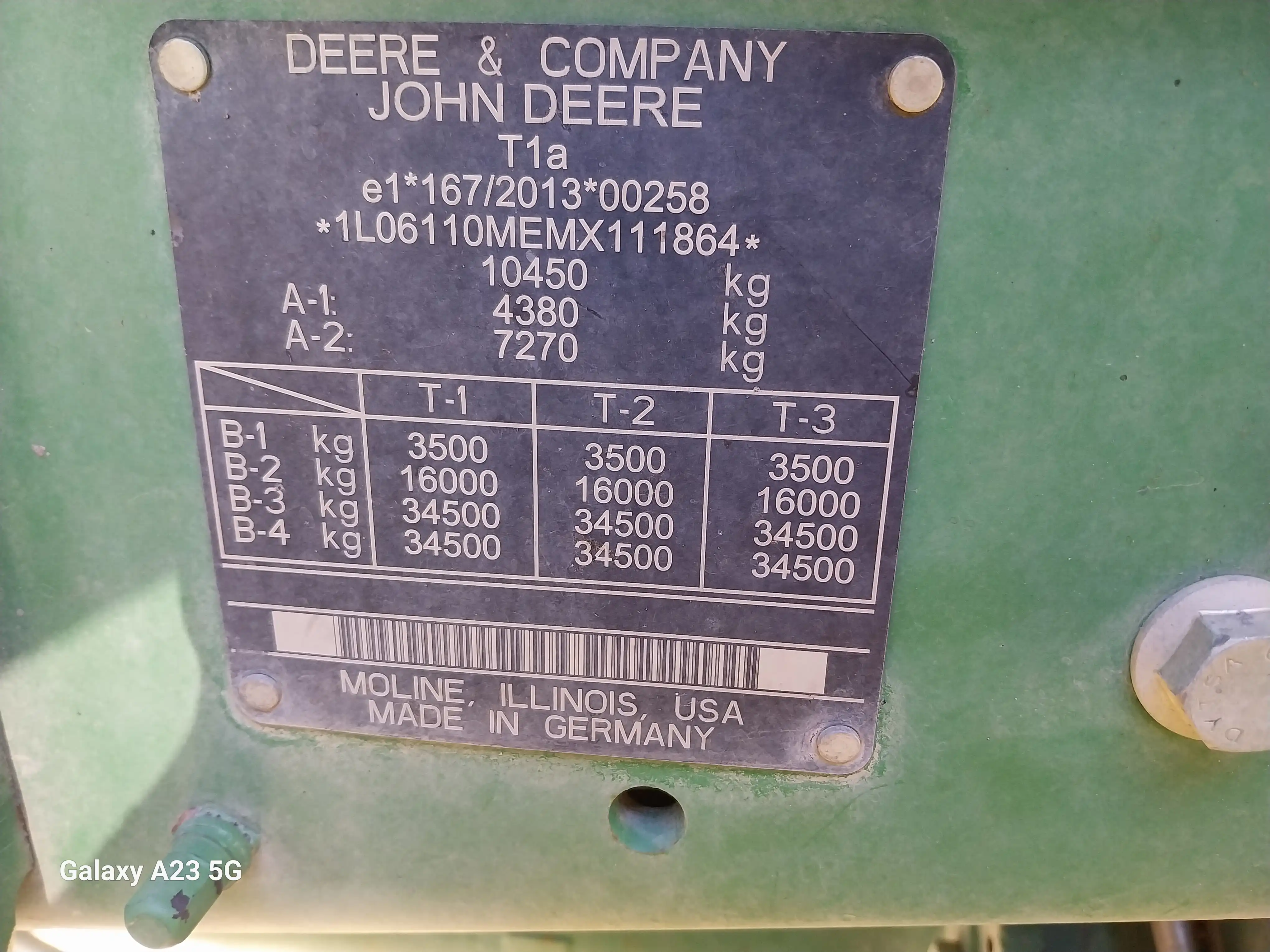 Image JOHN DEERE 6110M