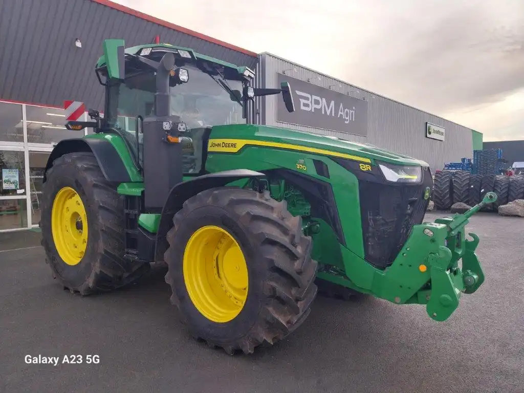 Photo JOHN DEERE 8R370 PG+ 5A 2500H PTF