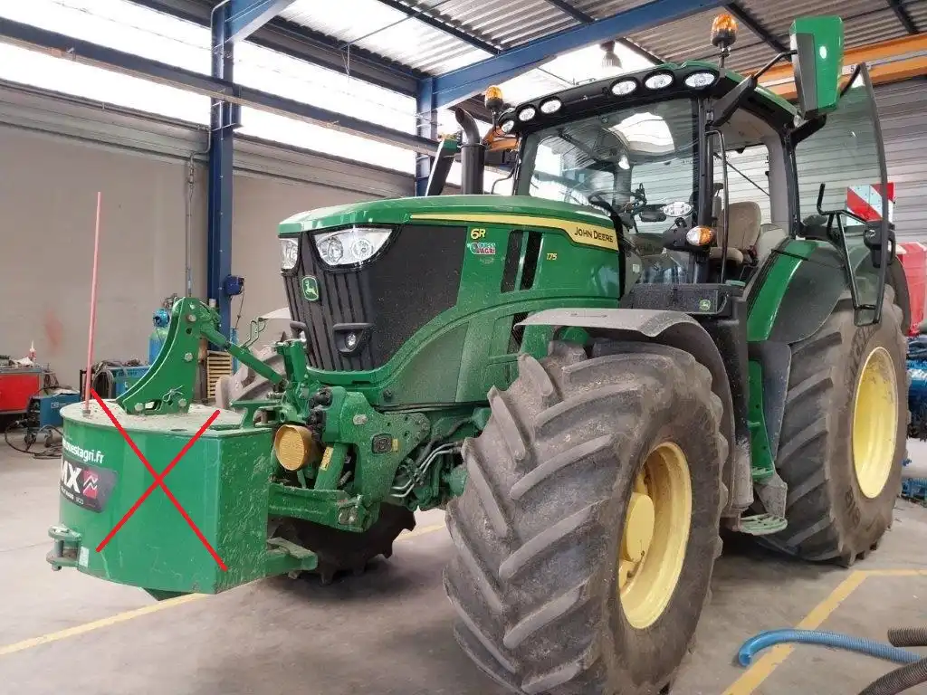 Image JOHN DEERE TRACTEUR