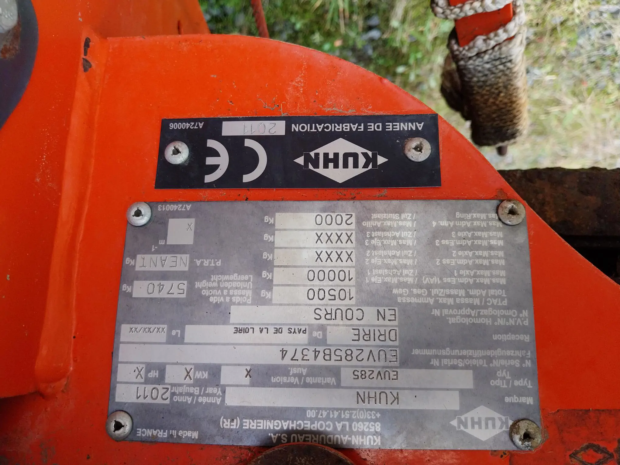 Image KUHN MELANGEUSE PROFILE 1880