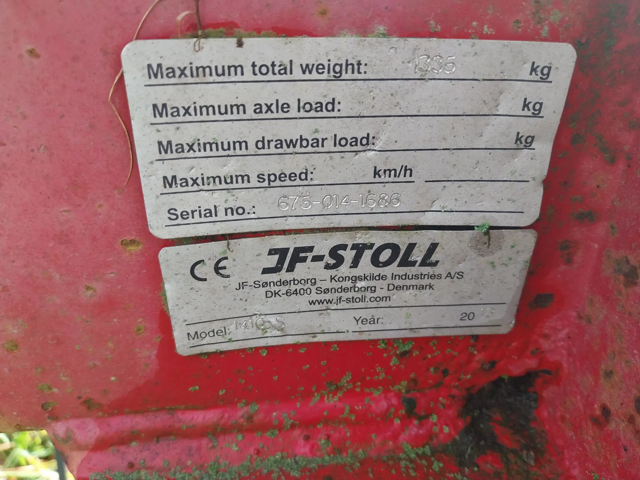 Image STOLL ANDAINEUR STOLL R1410A