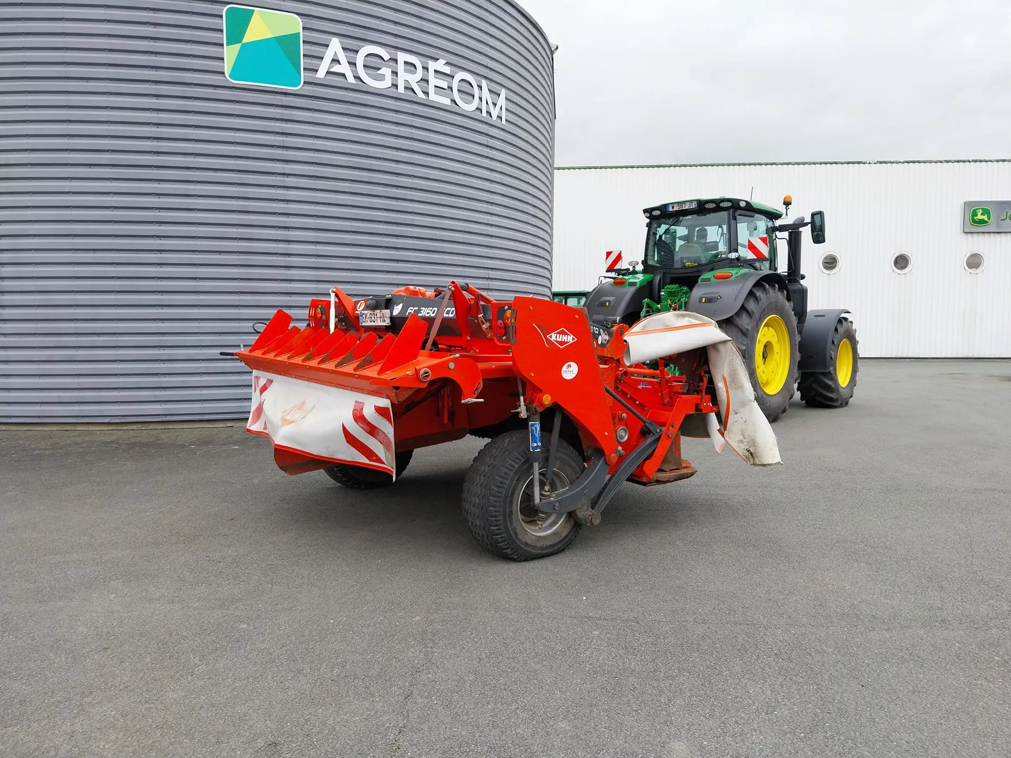 Image KUHN FAUCHEUSE COND. FC 3160 TCD