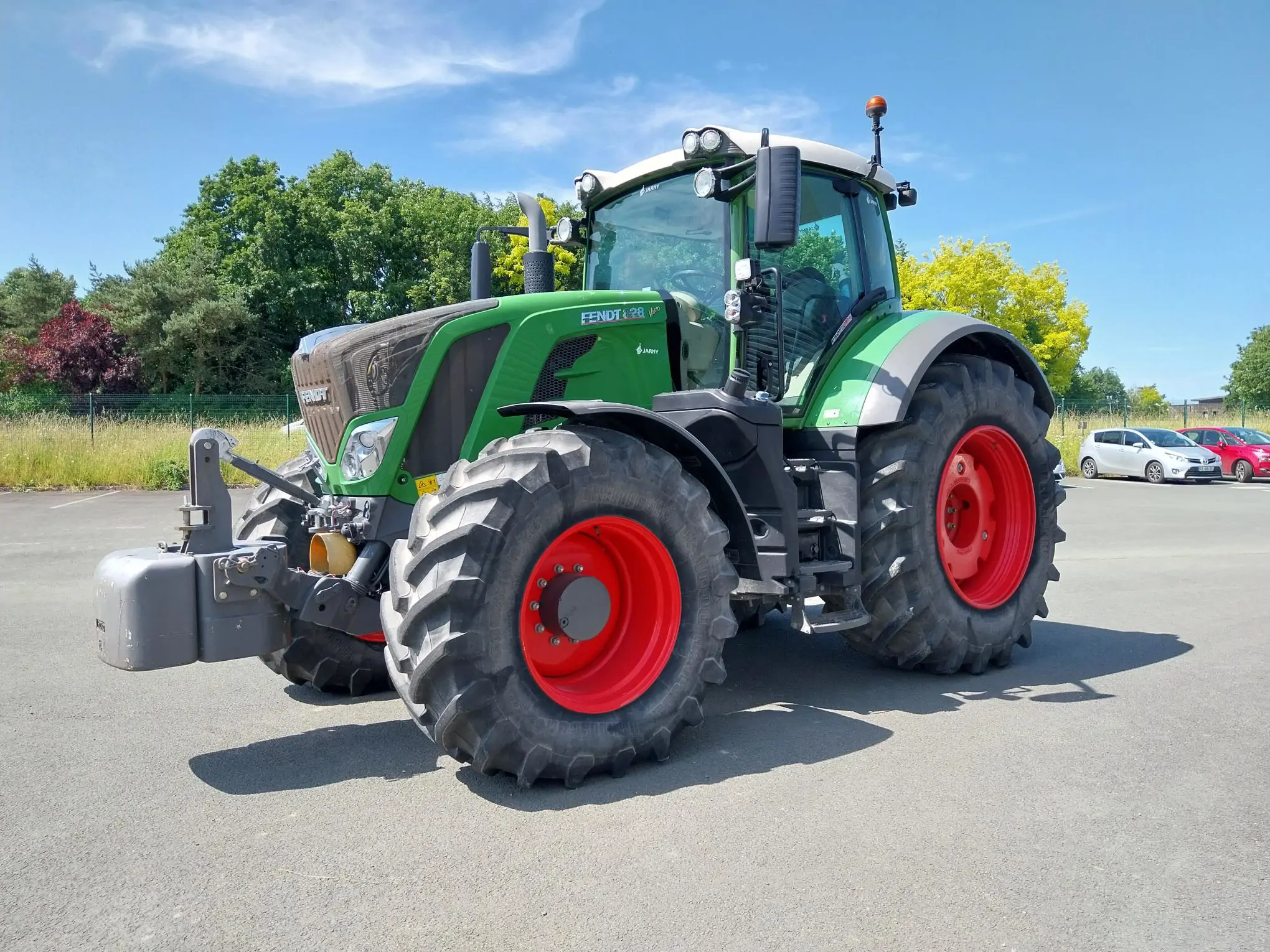 Image FENDT TRACTEUR FENDT 828