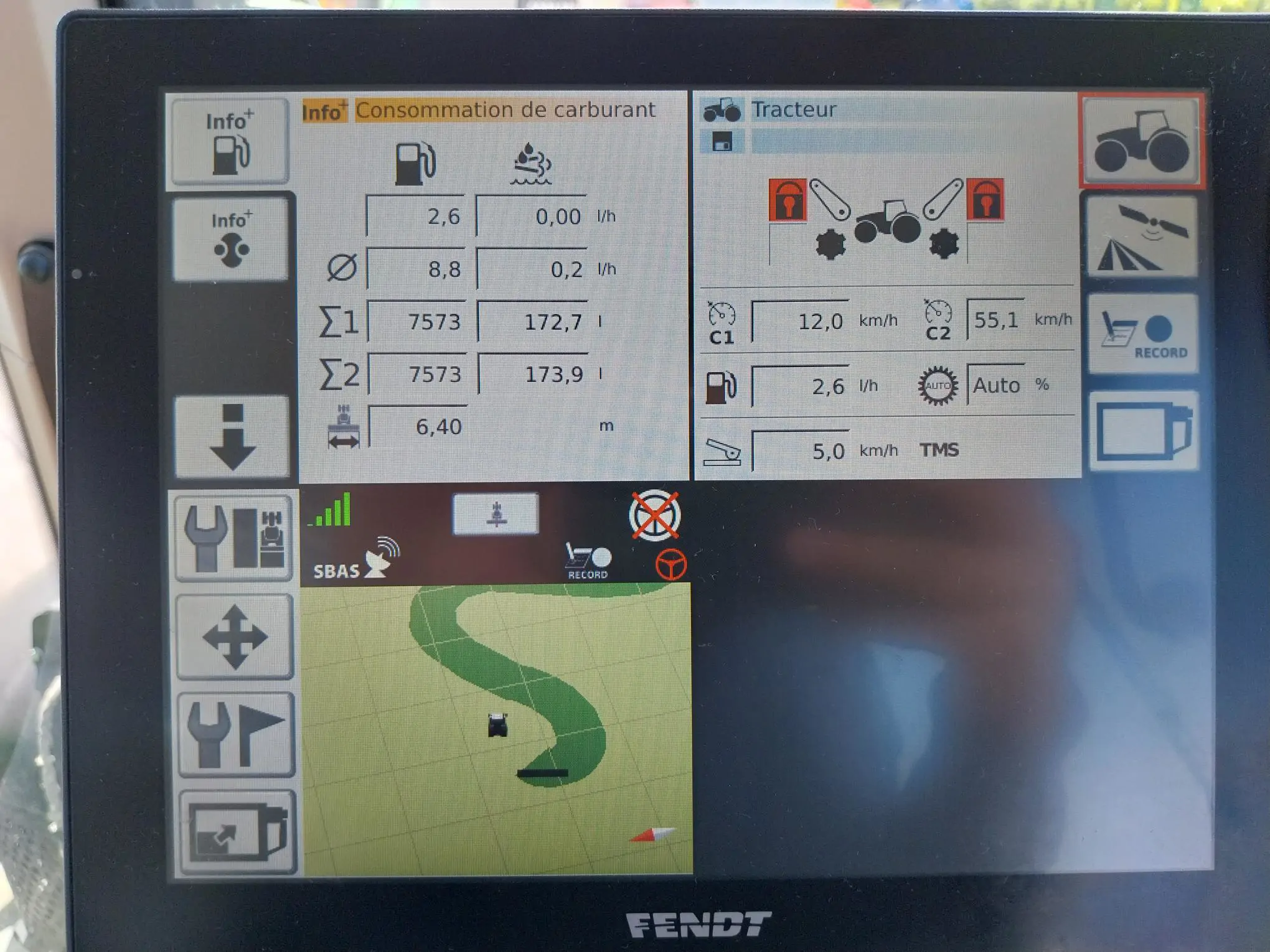 Image FENDT TRACTEUR FENDT 828