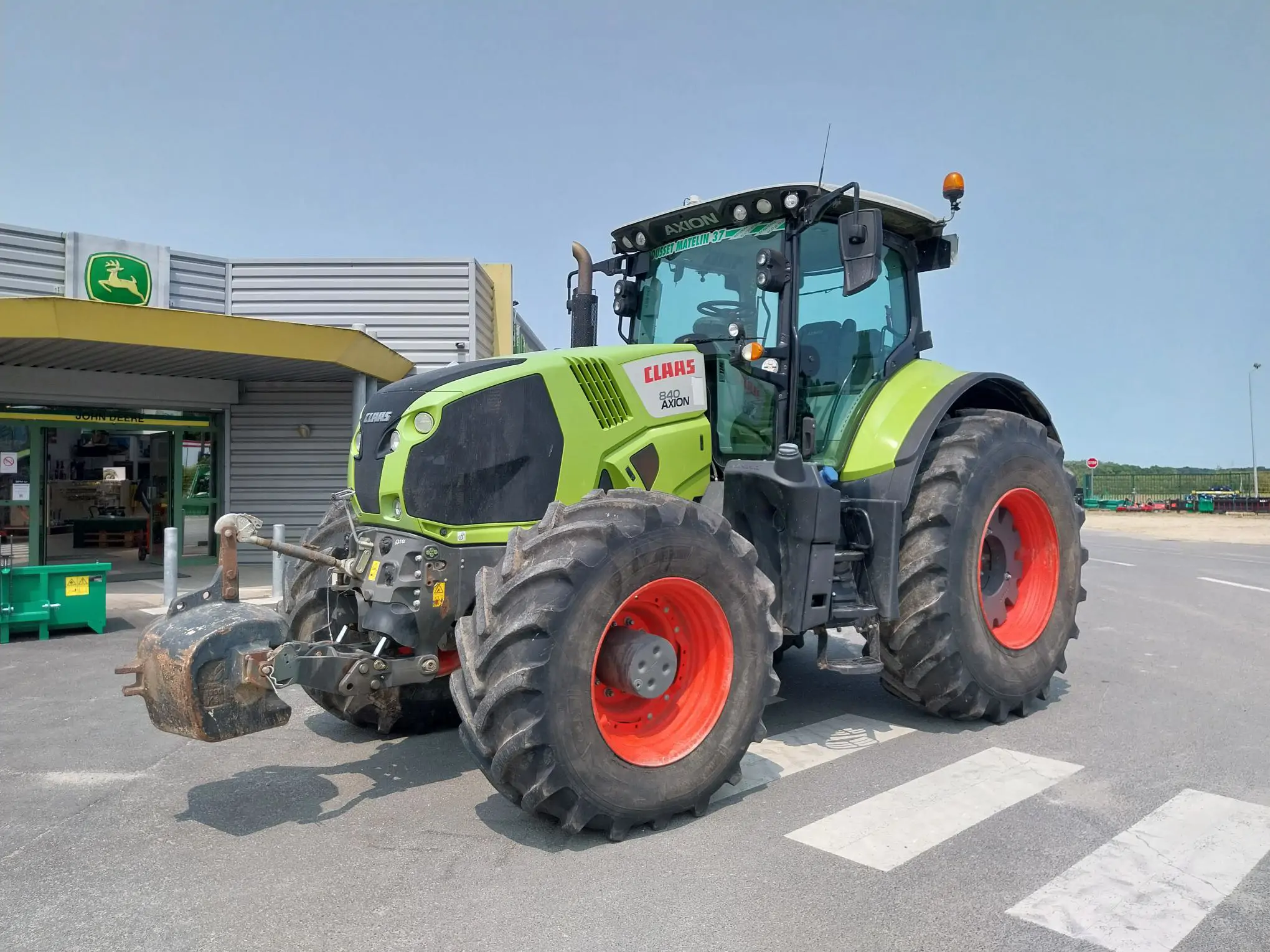 Photo CLAAS TRACTEUR CLAAS AXION 840