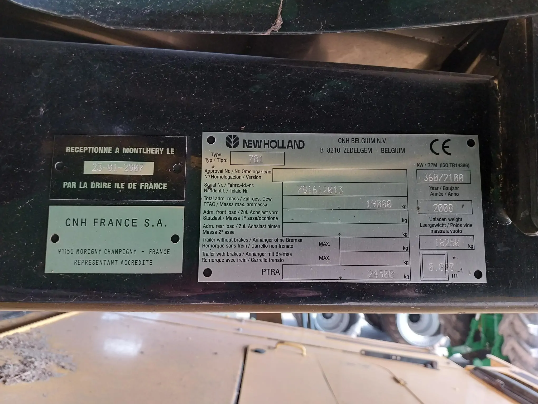 Image NEW HOLLAND CR 9080