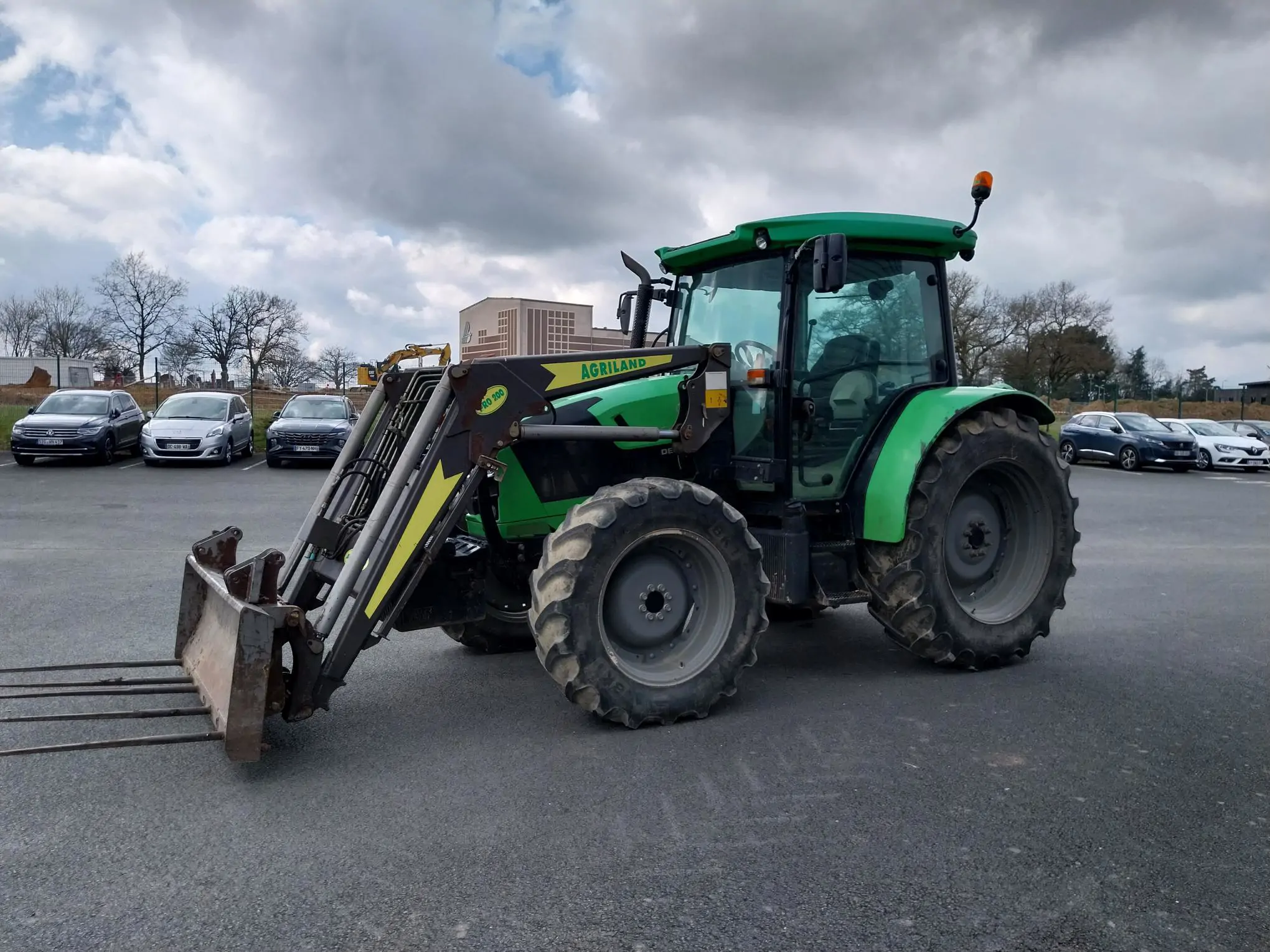 Image DEUTZ TRACTEUR CHARGEUR FAHR 5100 C