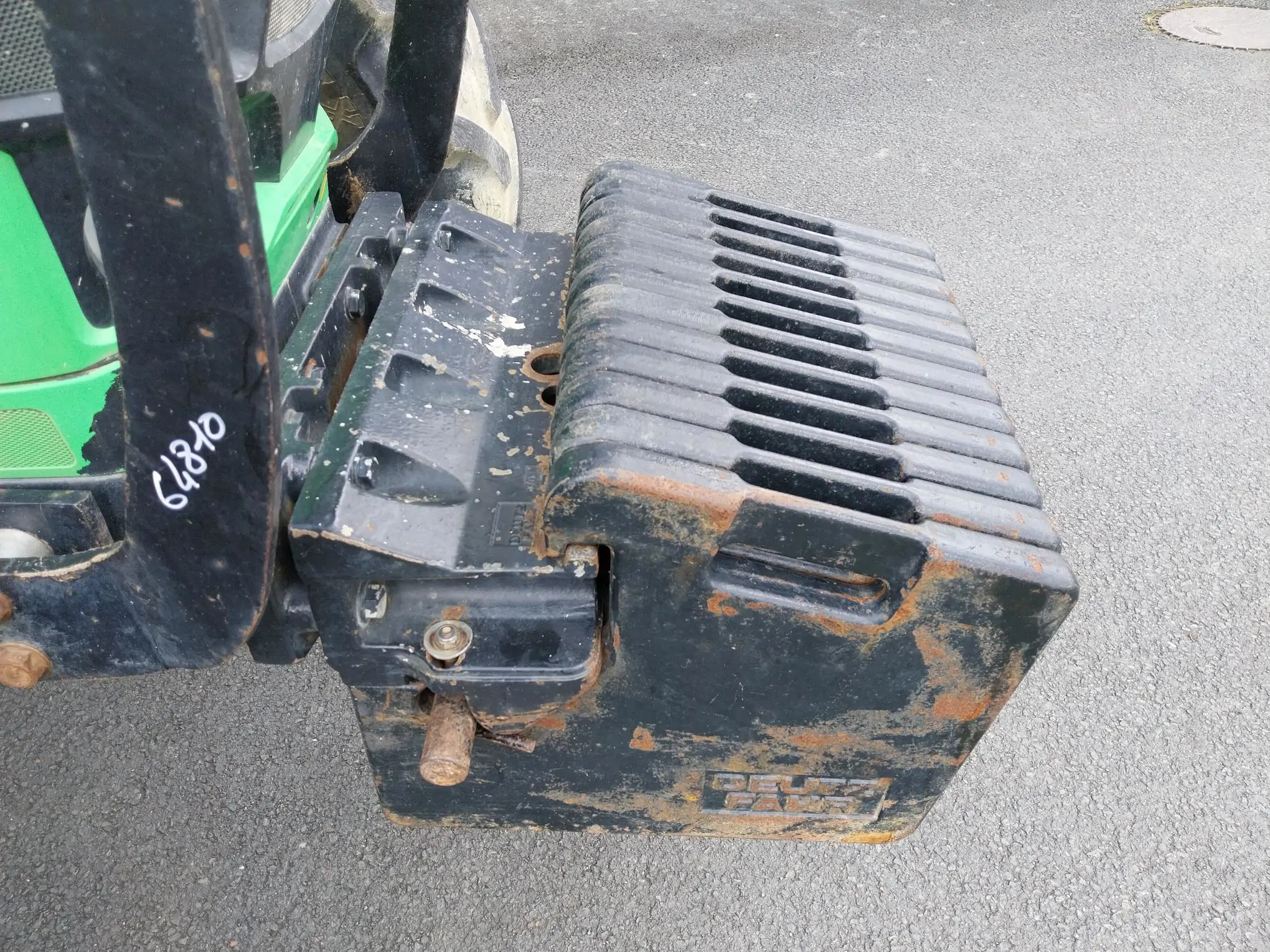 Image DEUTZ TRACTEUR CHARGEUR FAHR 5100 C