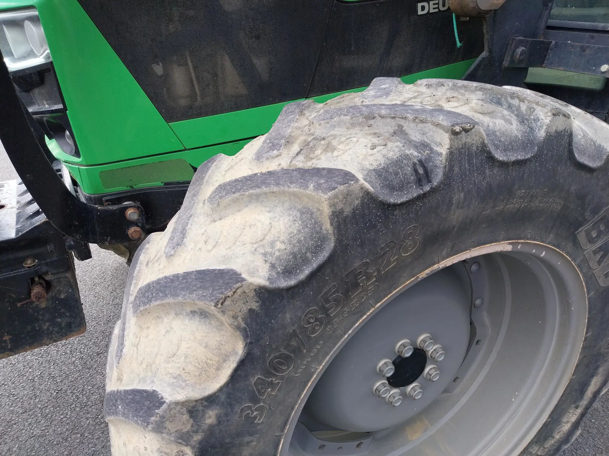 Image DEUTZ TRACTEUR CHARGEUR FAHR 5100 C