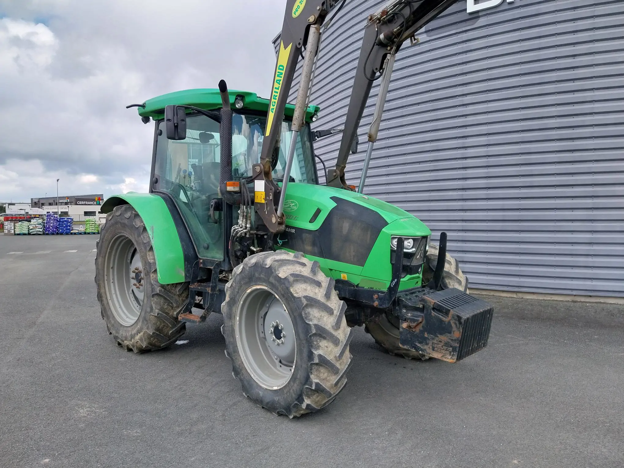 Image DEUTZ TRACTEUR CHARGEUR FAHR 5100 C