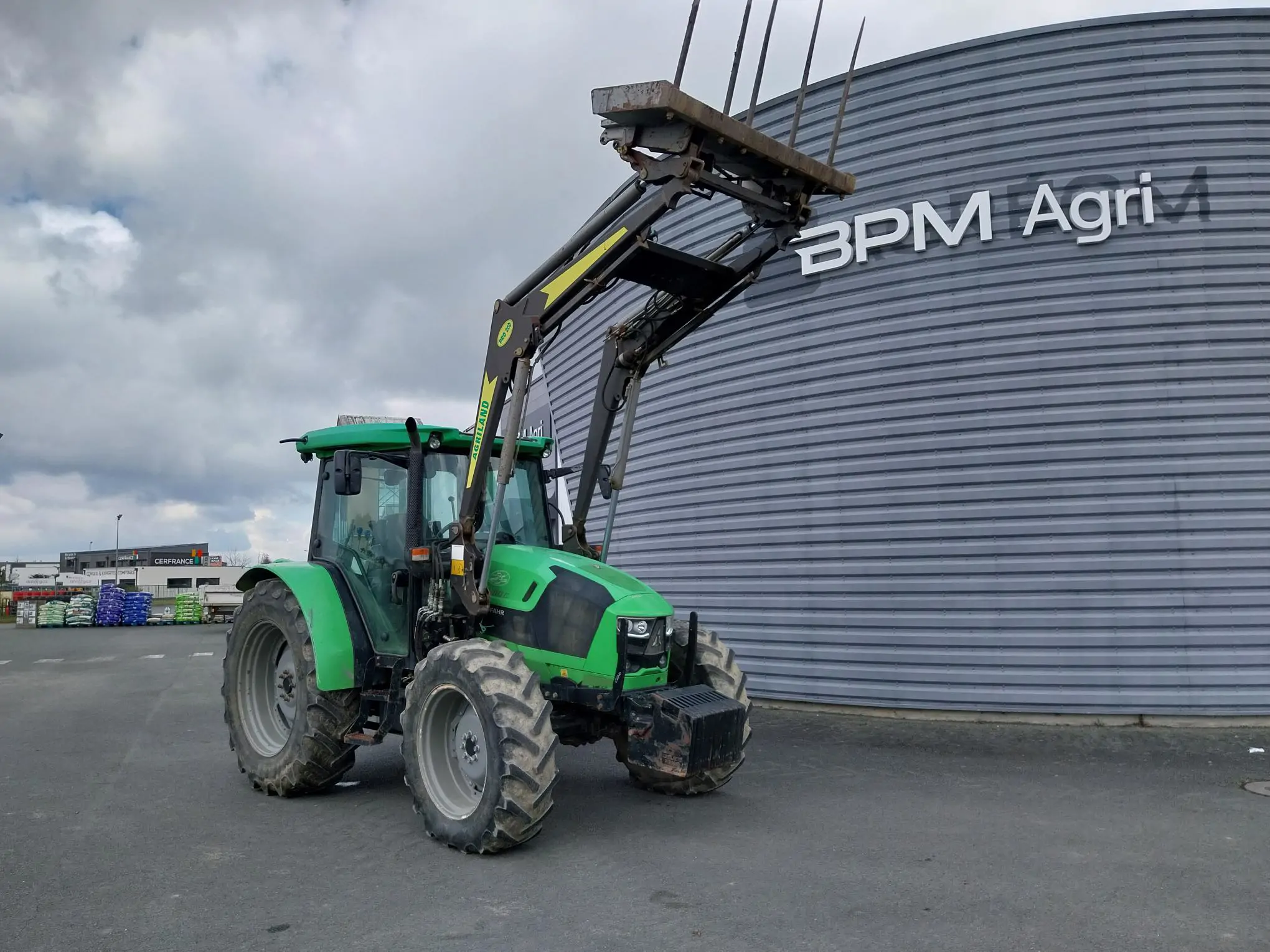 Image DEUTZ TRACTEUR CHARGEUR FAHR 5100 C