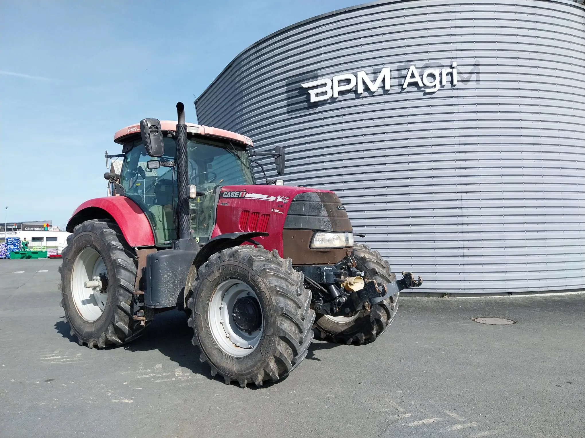 Photo CASE TRACTEUR CASE PUMA 145