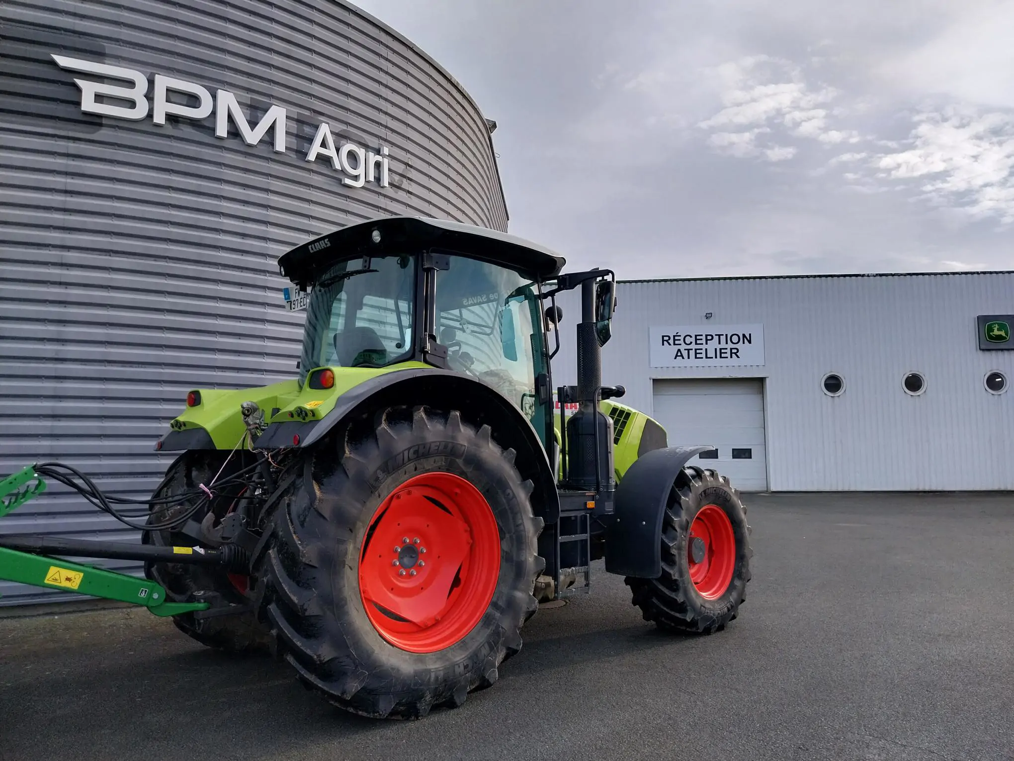 Image CLAAS TRACTEUR CLAAS ARION 610 CIS+