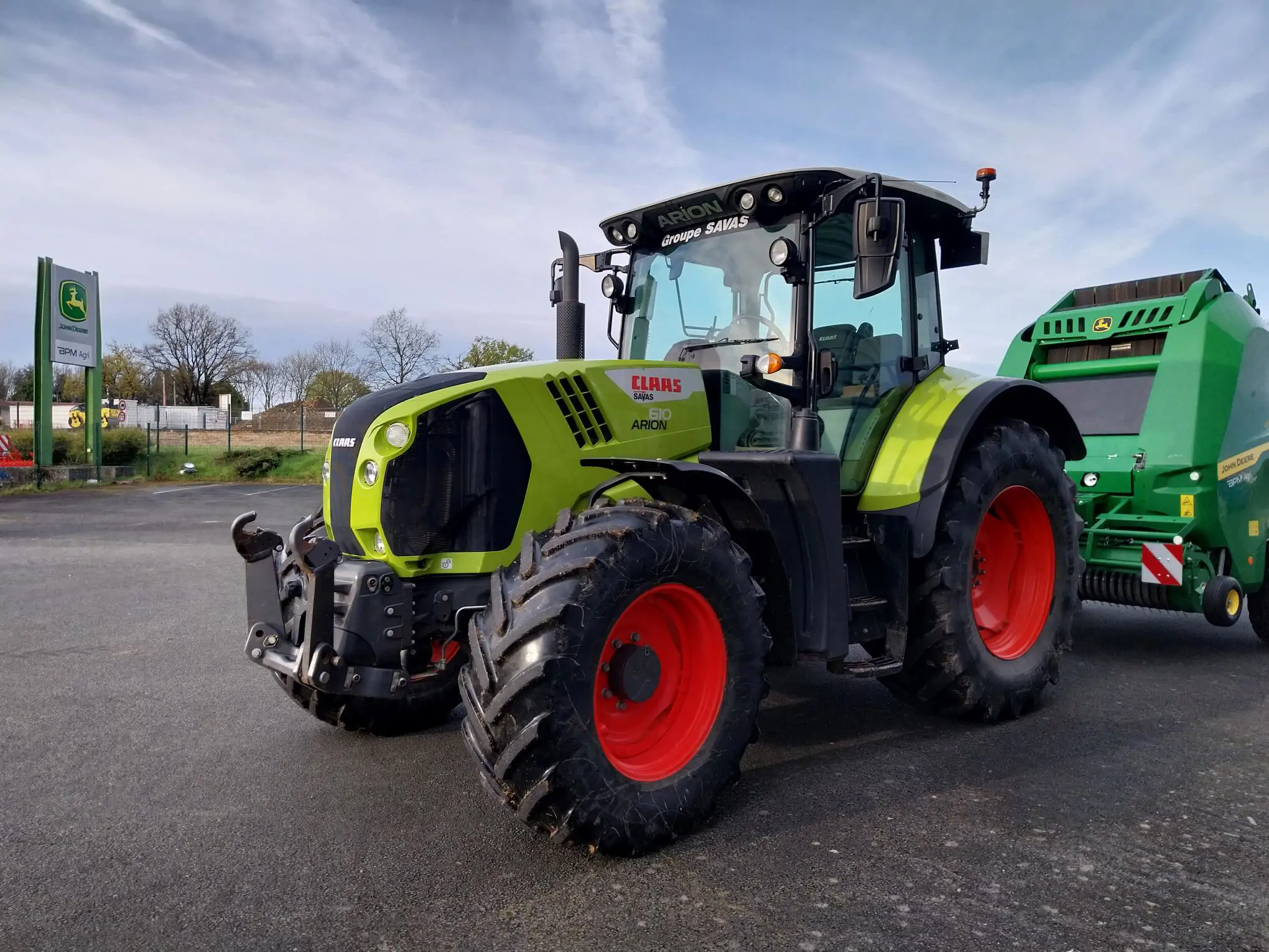 Image CLAAS TRACTEUR CLAAS ARION 610 CIS+