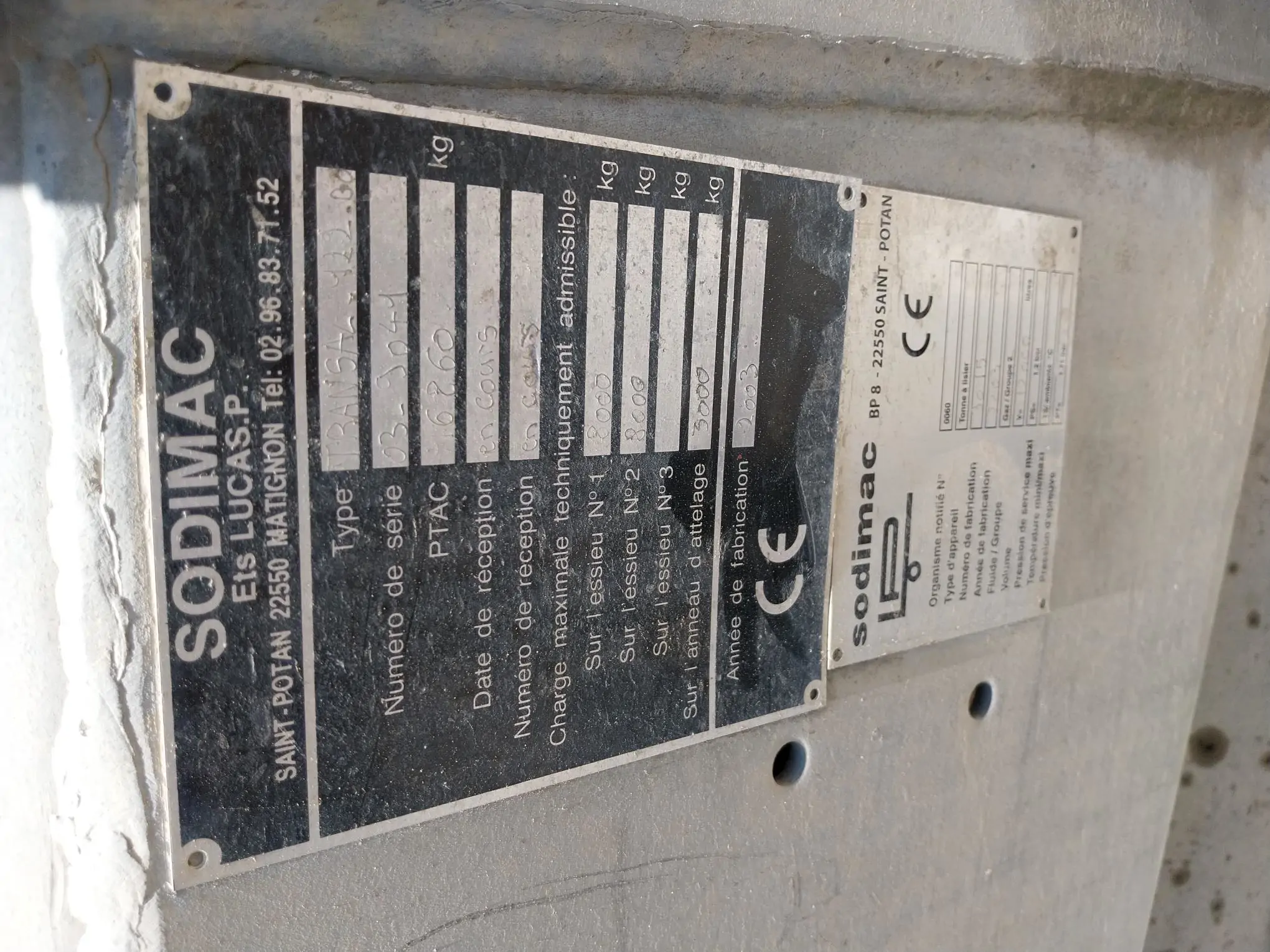 Image SODIMAC TONNE À LISIER SODIMAC