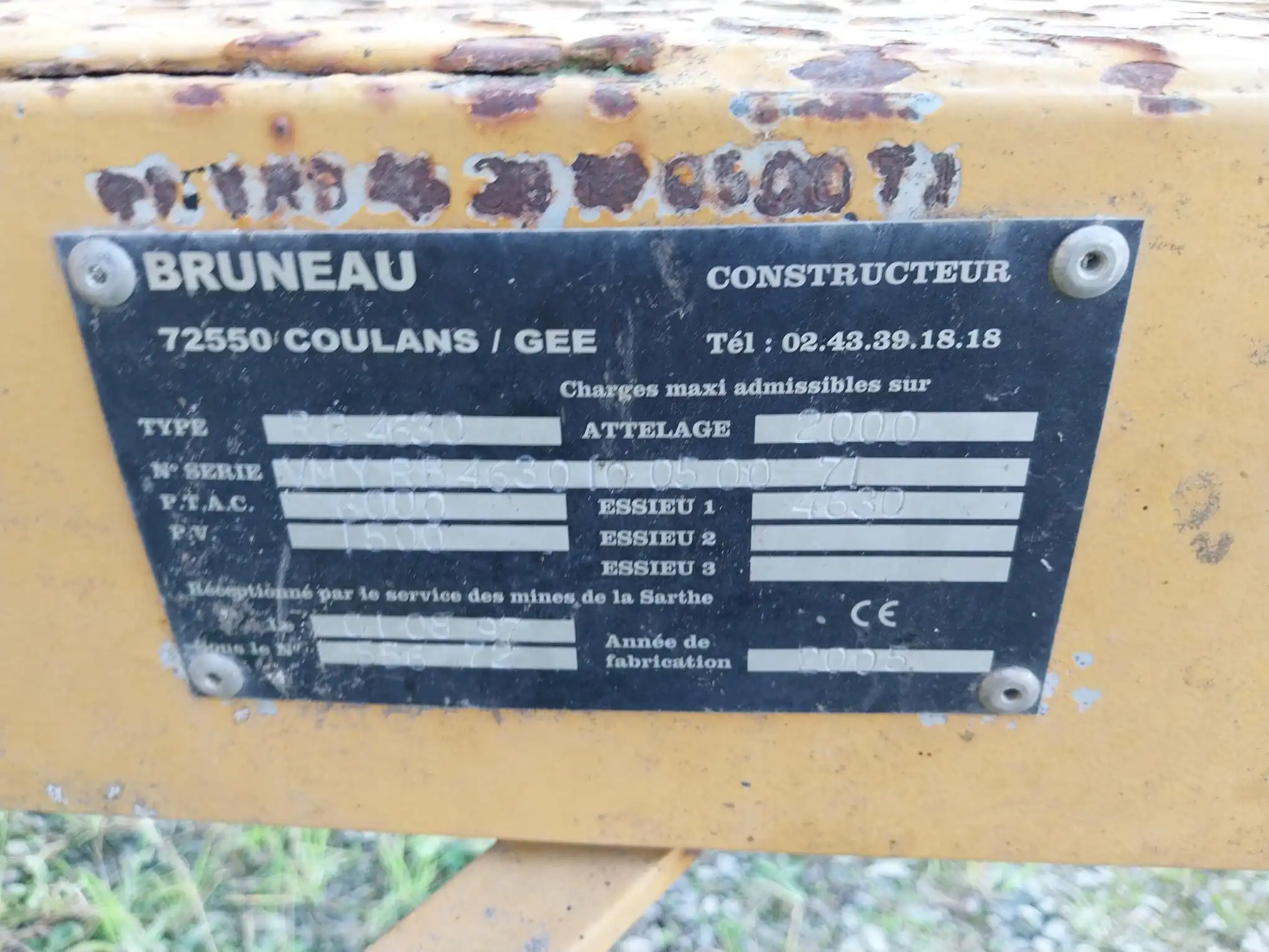 Image BRUNEAU BETAILLERE RB4630