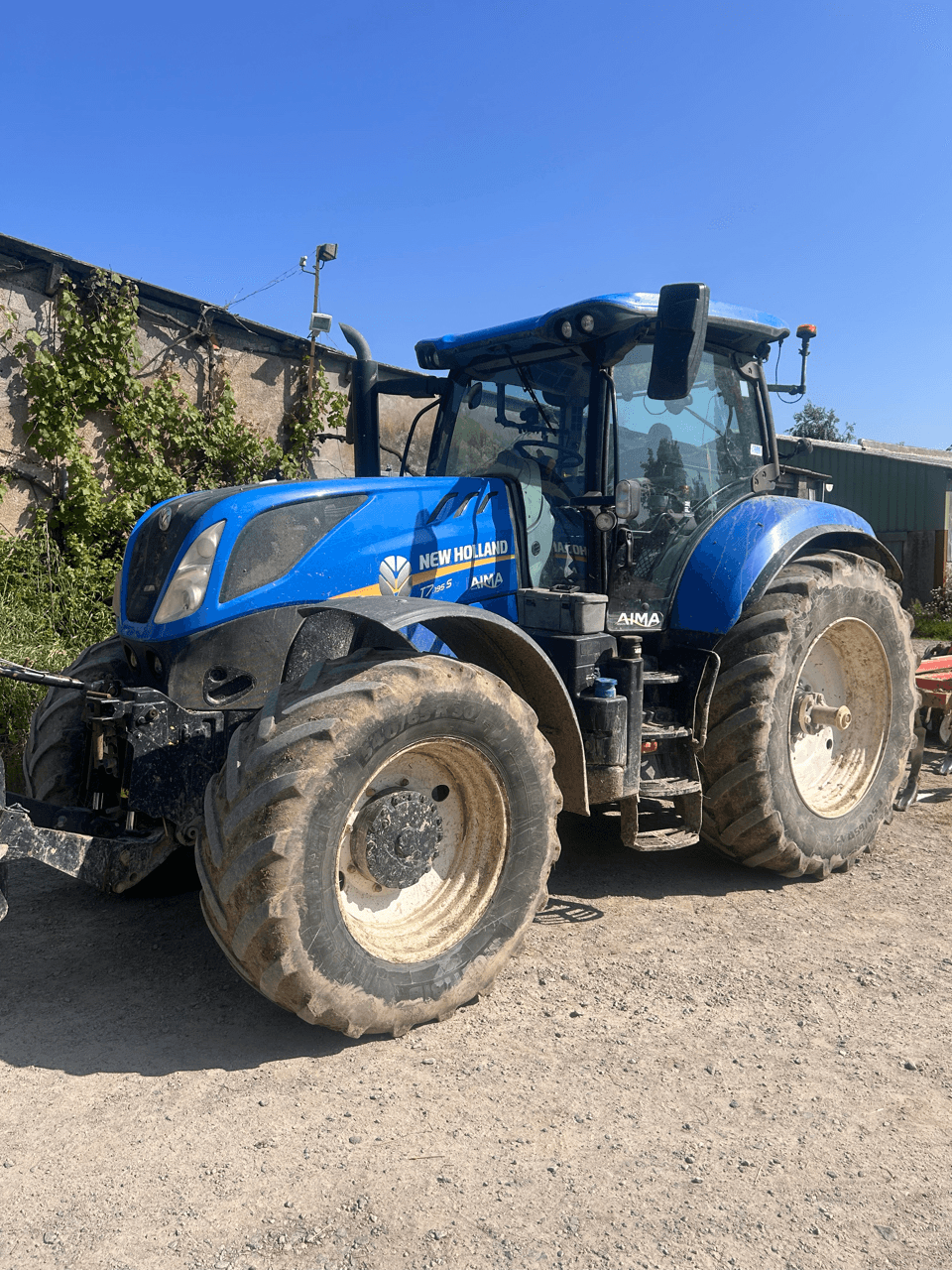 Photo NEW HOLLAND TRACTEUR T7.195S NEW HOLLAND