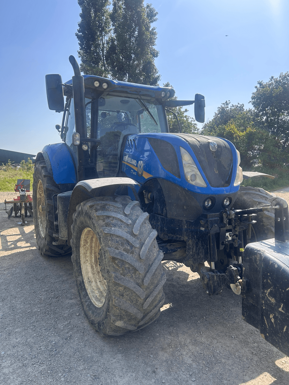 Image NEW HOLLAND TRACTEUR T7.195S NEW HOLLAND