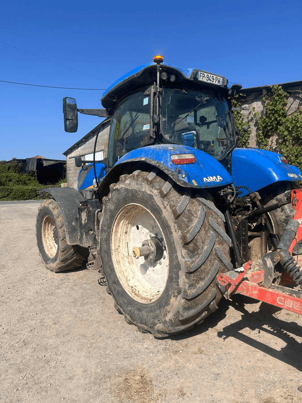 Image NEW HOLLAND TRACTEUR T7.195S NEW HOLLAND