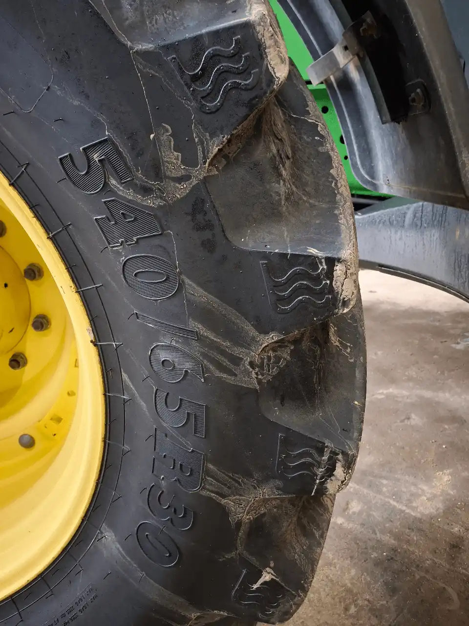 Image JOHN DEERE TRACTEUR JOHN DEERE 6195R