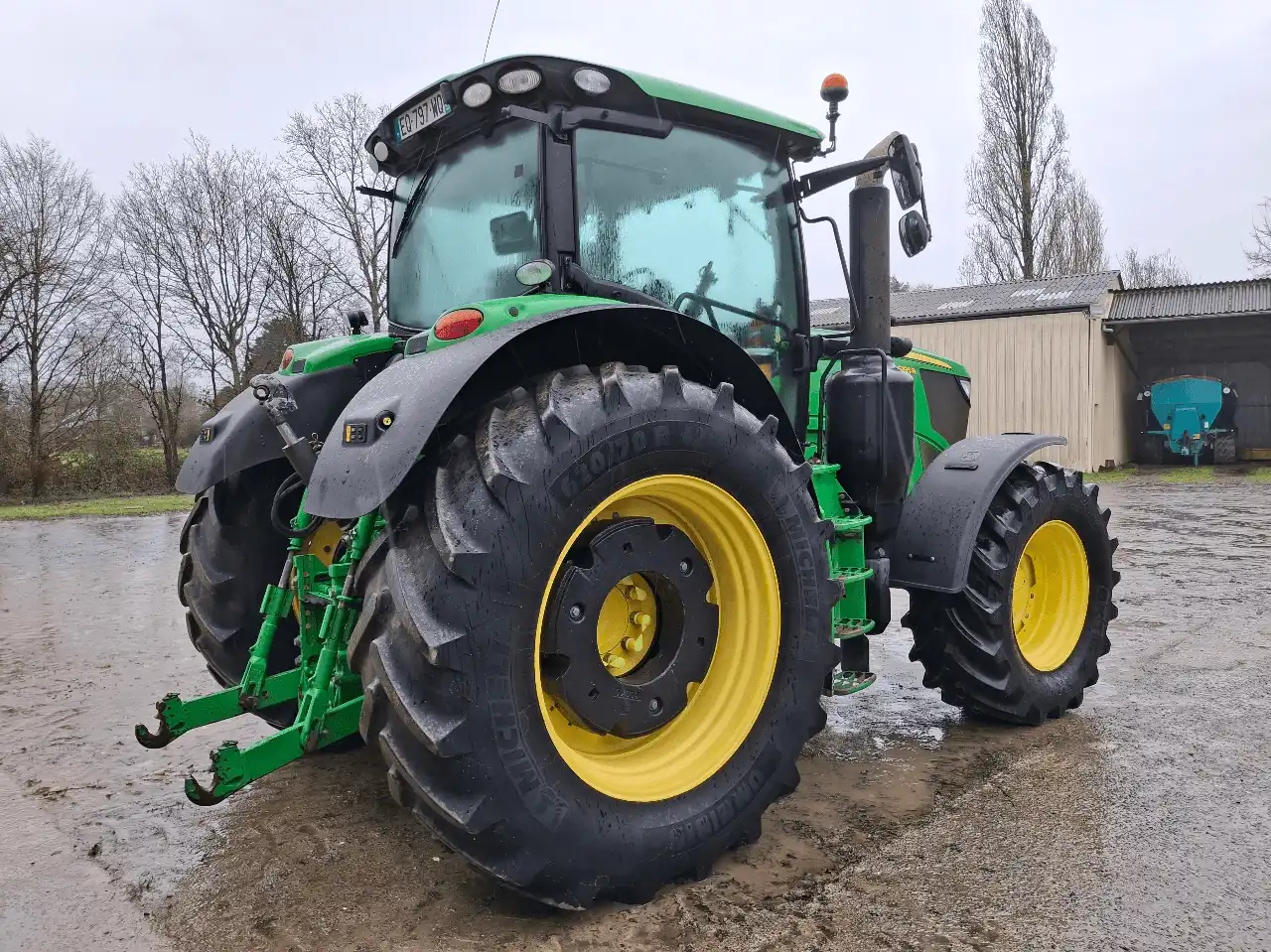 Image JOHN DEERE TRACTEUR JOHN DEERE 6195R