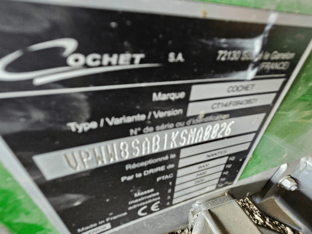 Image COCHET CHARIOT DE COUPE COCHET