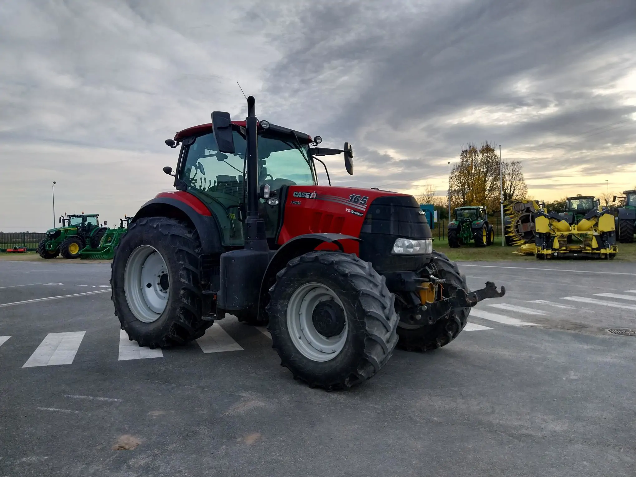 Image CASE TRACTEUR CASE PUMA 165