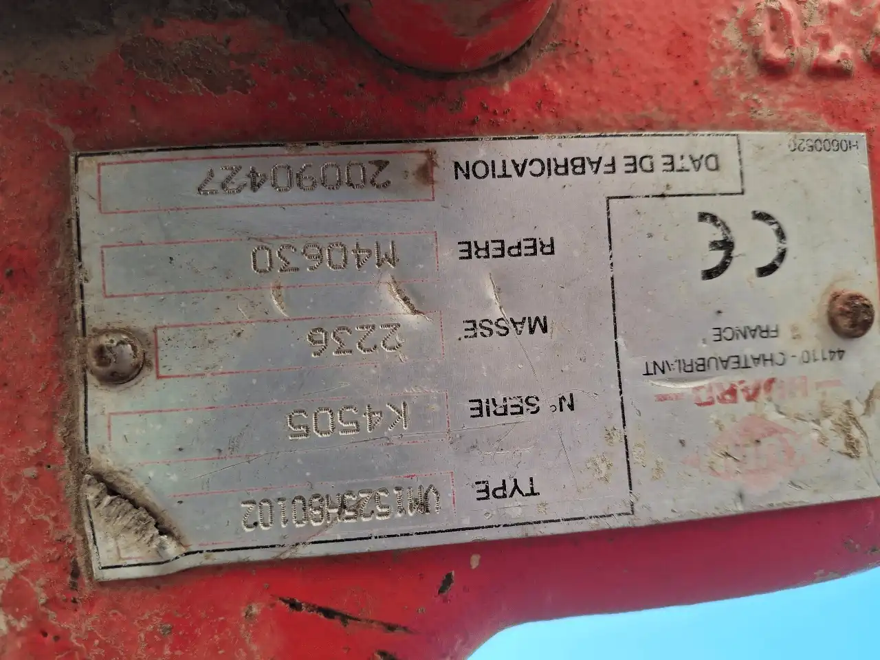 Image KUHN CHARRUE VARIMASTER 152