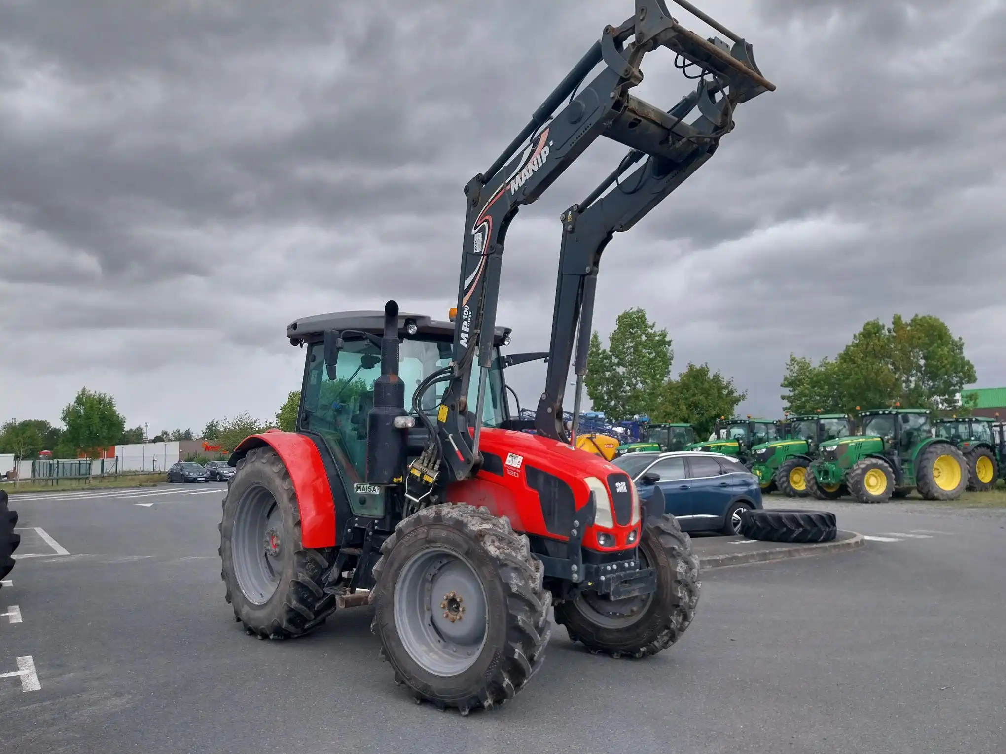 Image SAME TRACTEUR SAME EXPLORER 120