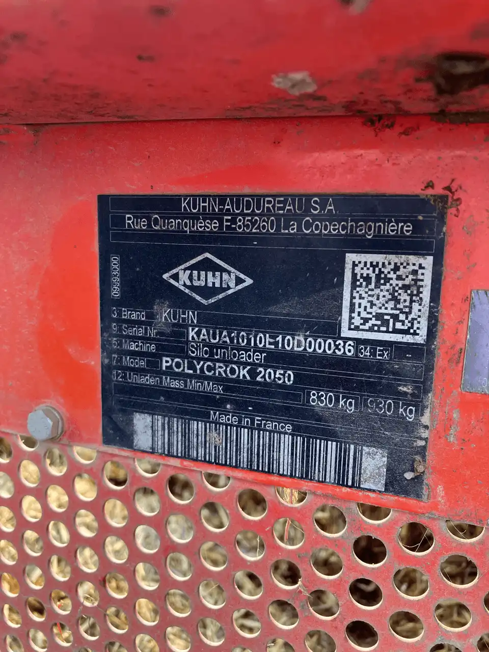 Image KUHN DESILEUSE POLYCROK 2050