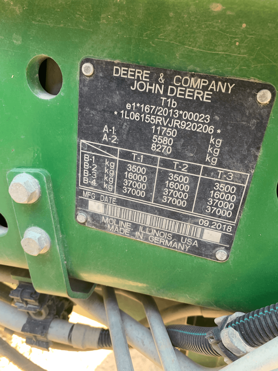 Image JOHN DEERE 6155R