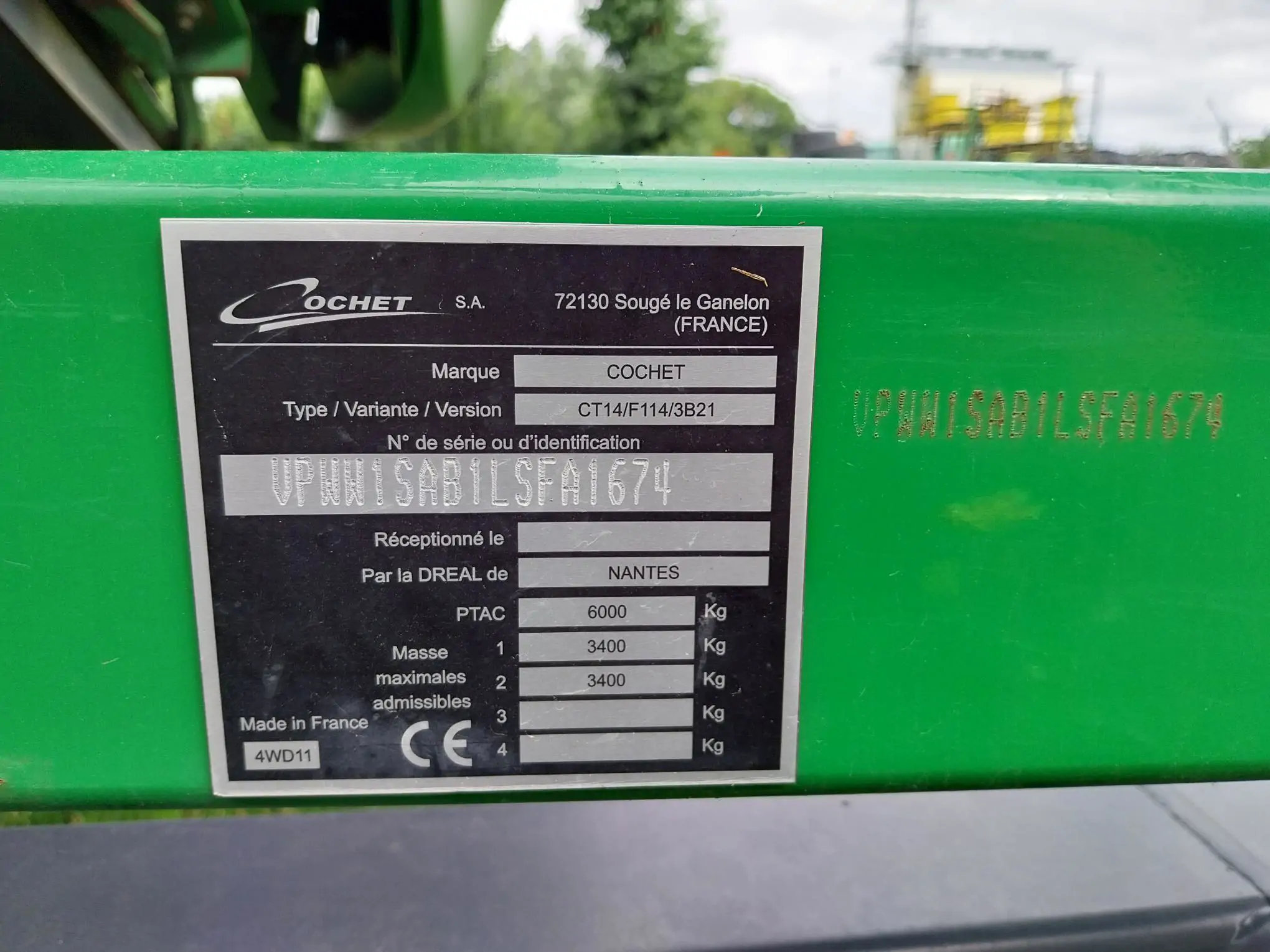 Image JOHN DEERE CHARIOT DE COUPE ET COUPE 730X