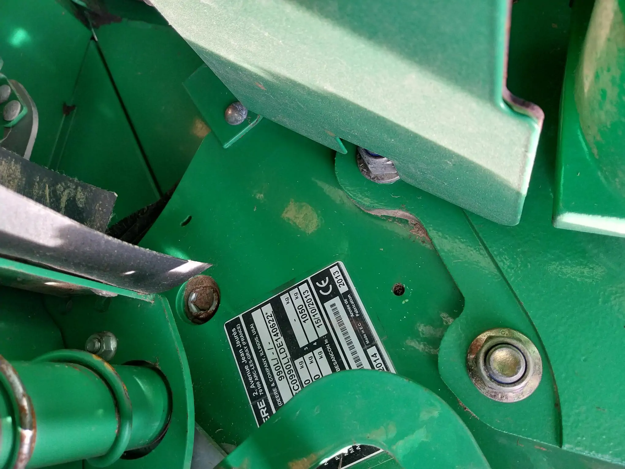 Image JOHN DEERE ROUND BALLER 990 HC